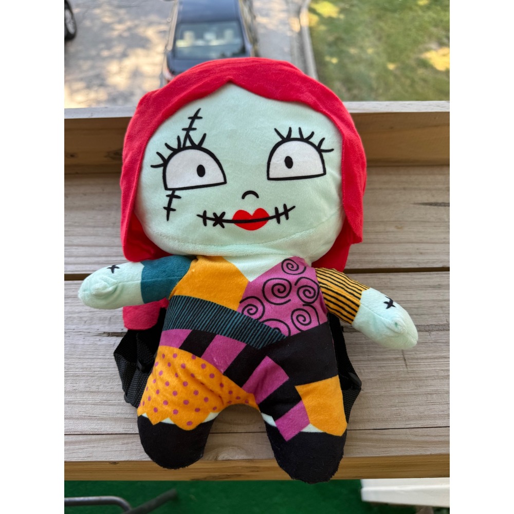 Disney Nightmare Before Christmas Sally Plush Backpack 30th Anniversary NWT